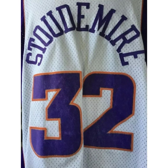 Vintage Nike Phoenix Suns Amar’e Stoudemire #32 Stitched Jersey Size XL - Picture 6 of 8